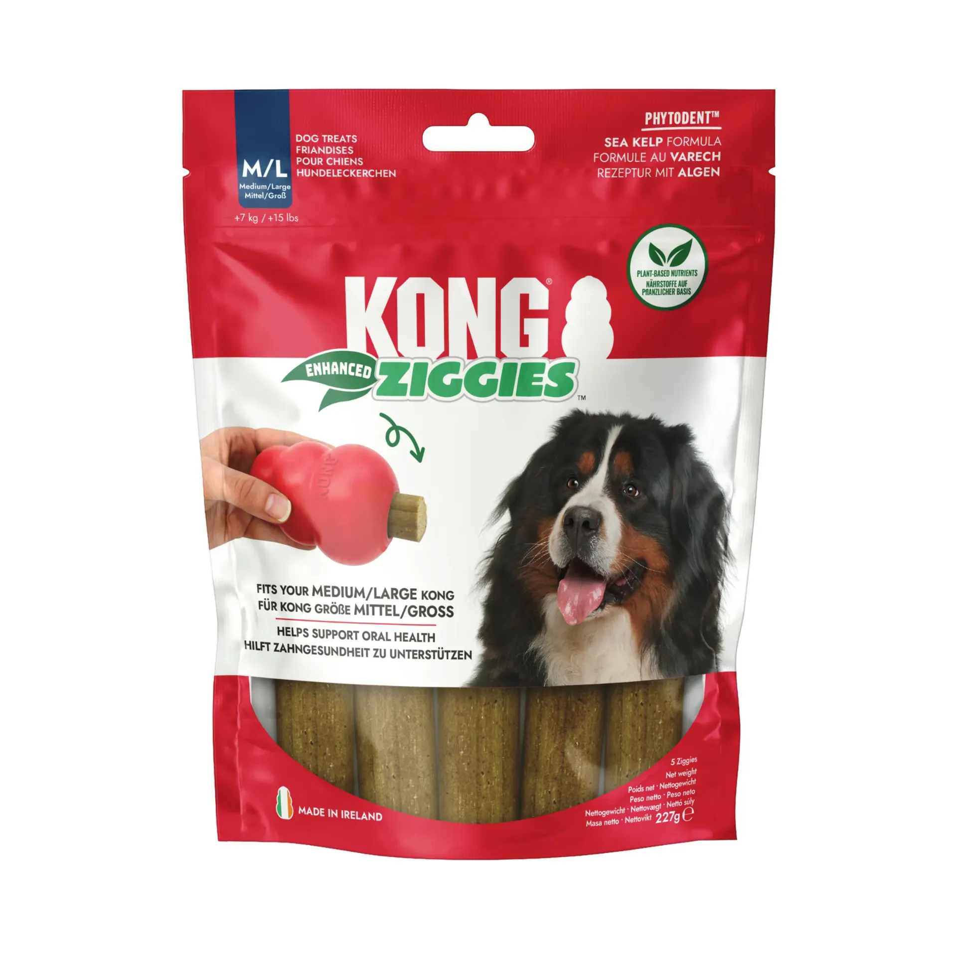 KONG Ziggies M/L - 227g