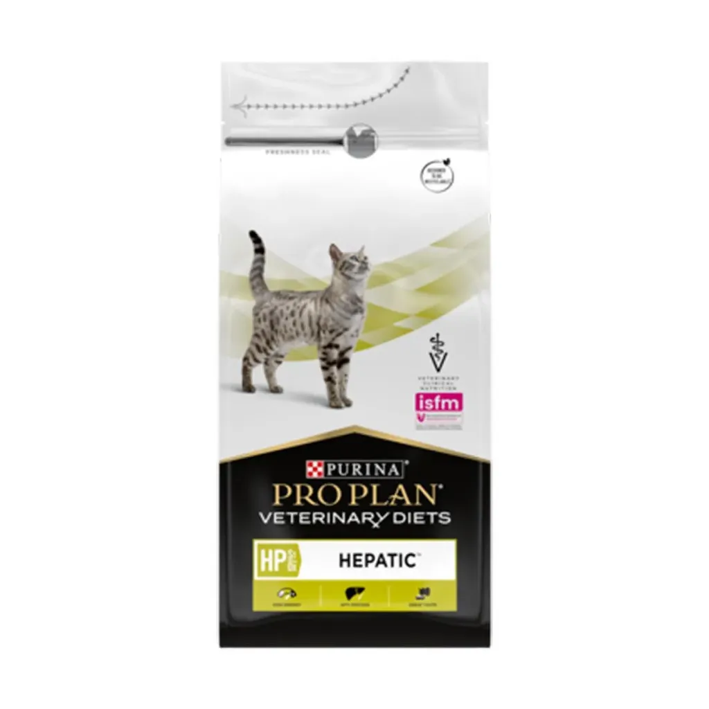 [11641] PURINA PRO PLAN VETERINARY DIETS HP St/Ox Hepatic pour chat - Sac de 1,5 kg