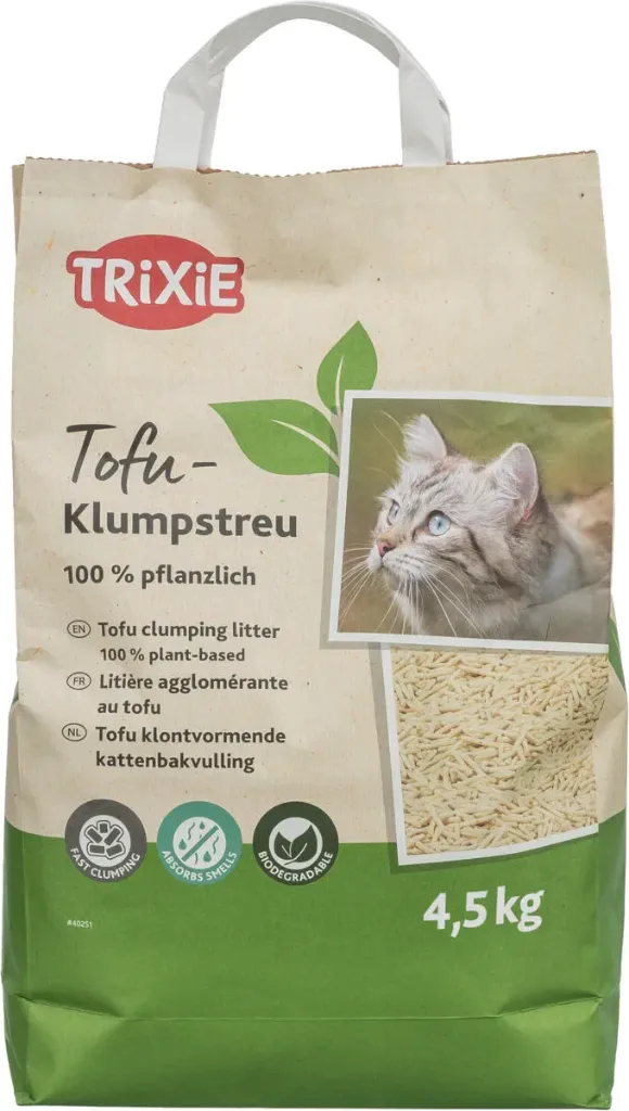 [40251] Litière agglomérante au tofu 4,5 kg Trixie
