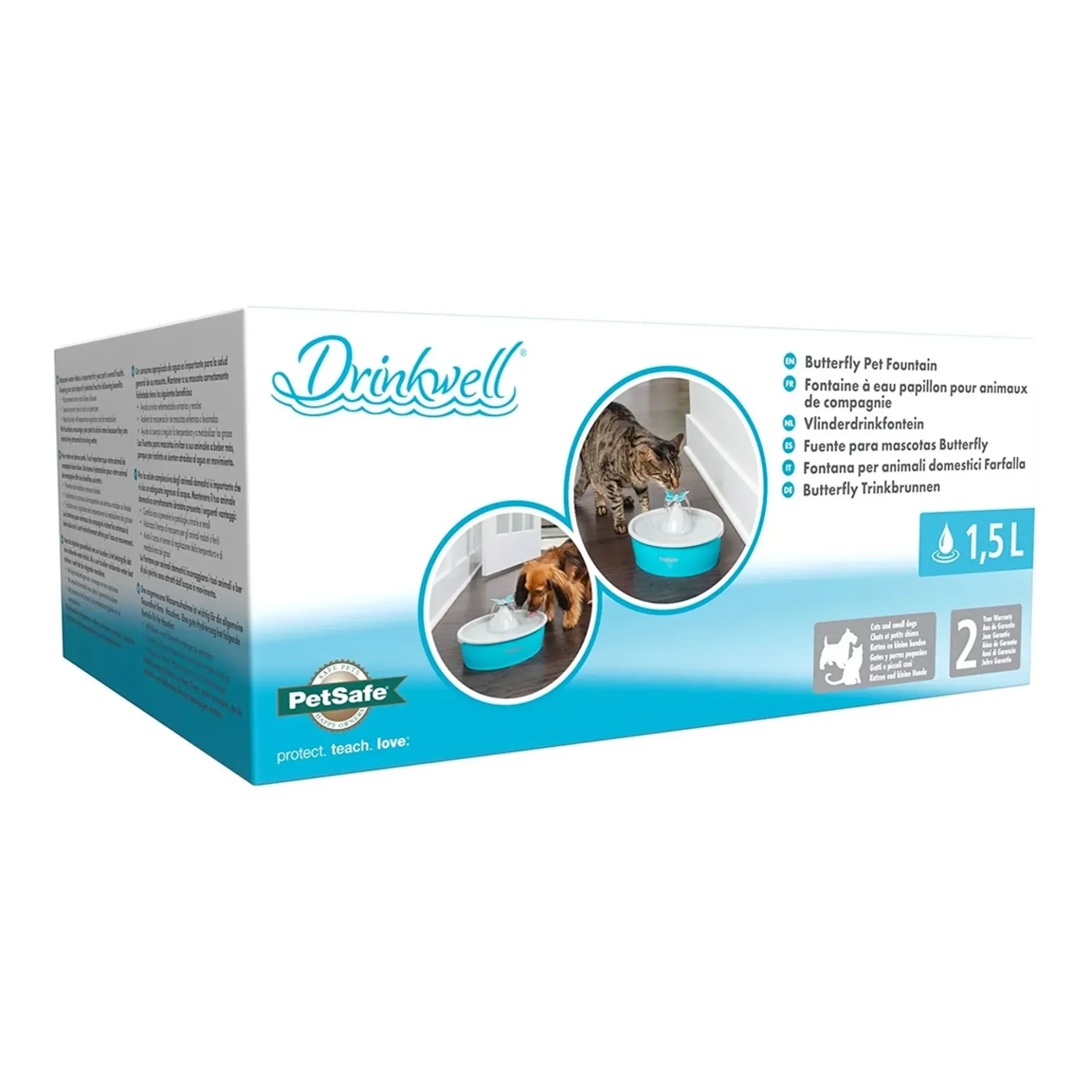 Fontaine à eau Butterfly Drinkwell - Petsafe 1,5 L