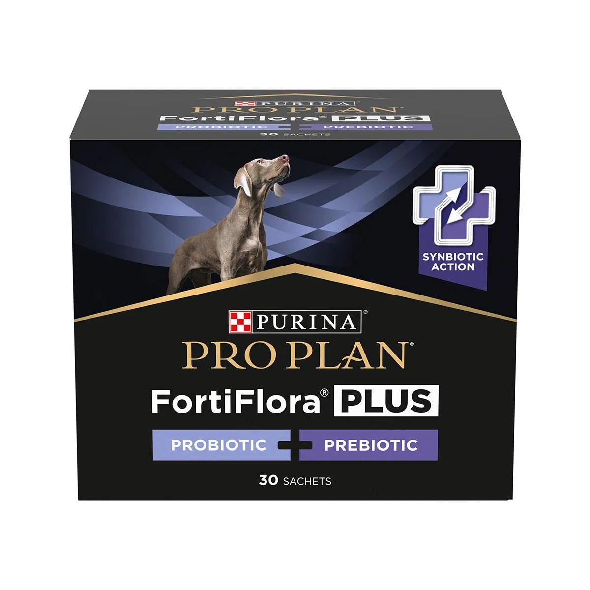[32207] PURINA PRO PLAN FortiFlora PLUS Probiotique pour chien - Boîte de 30 sachets de 2g