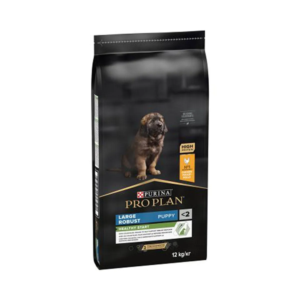 PURINA PRO PLAN Healthy Start Large Robust Puppy <2 au poulet pour chien - Sac de 12 kg