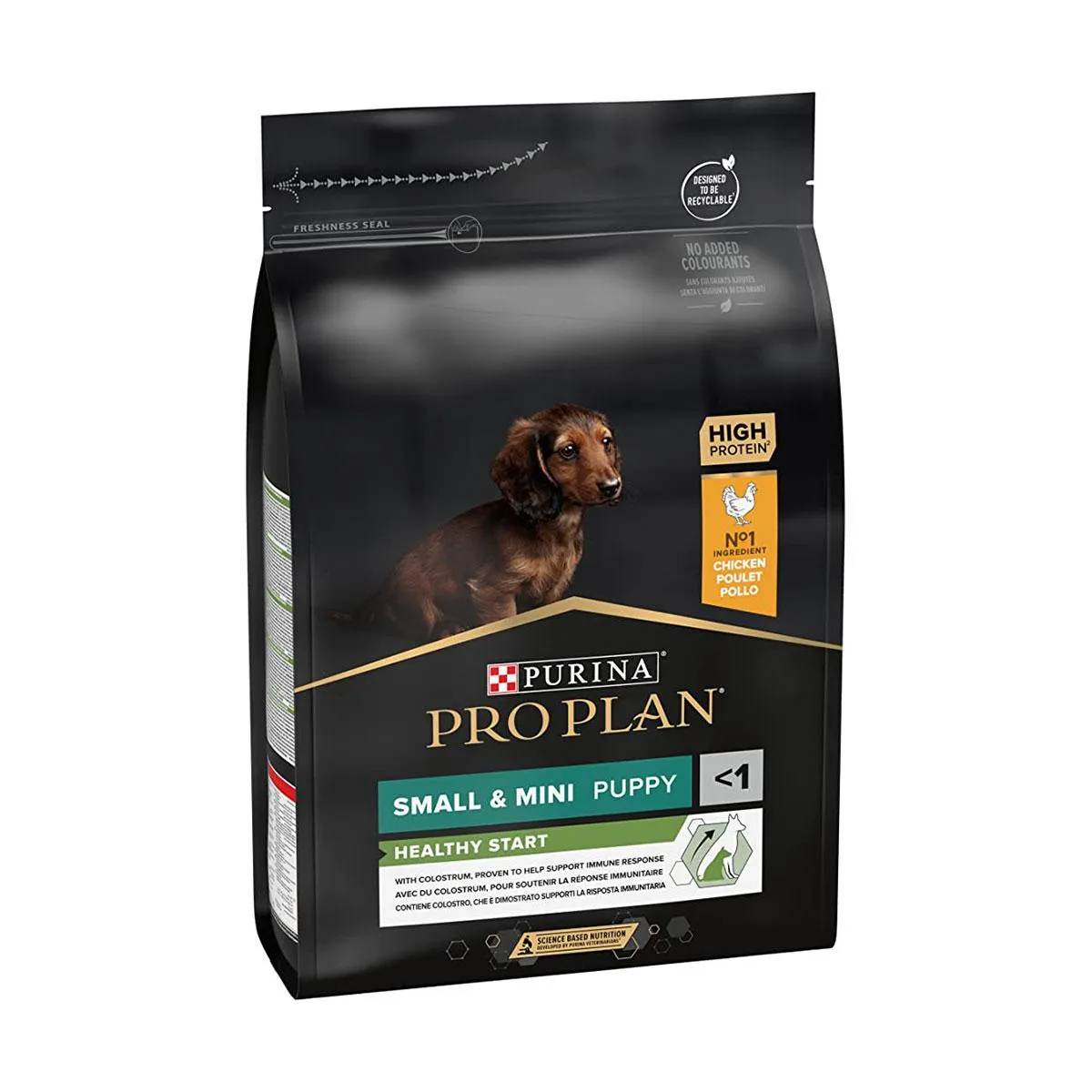 [52344] PURINA PRO PLAN Healthy Start Small & Mini Puppy <1 au poulet pour chien - Sac de 3 kg