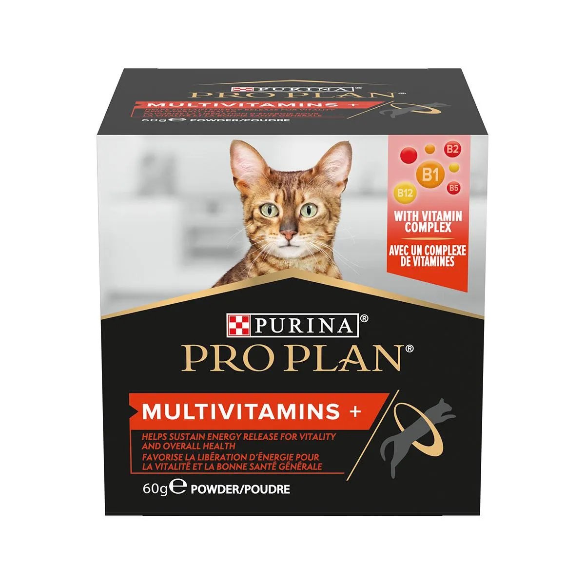 [15974] PURINA PRO PLAN Multivitamins + Adult pour chat - Pot de 60 g
