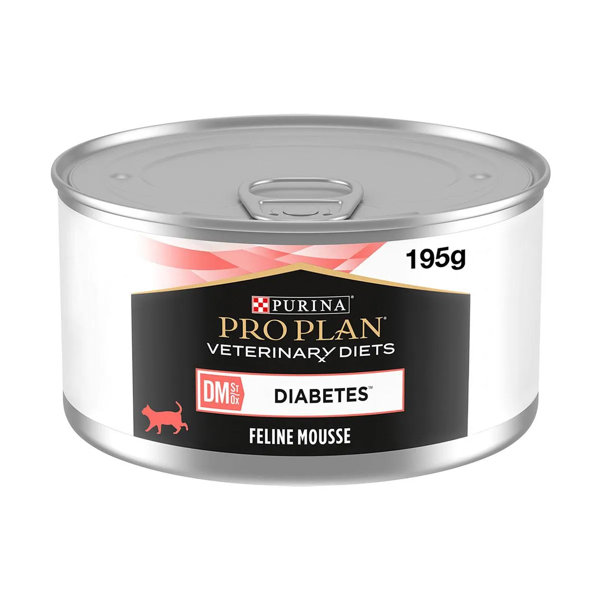 PURINA PRO PLAN VETERINARY DIETS DM St/Ox Diabetes Management pour chat - 24 boites de 195 g