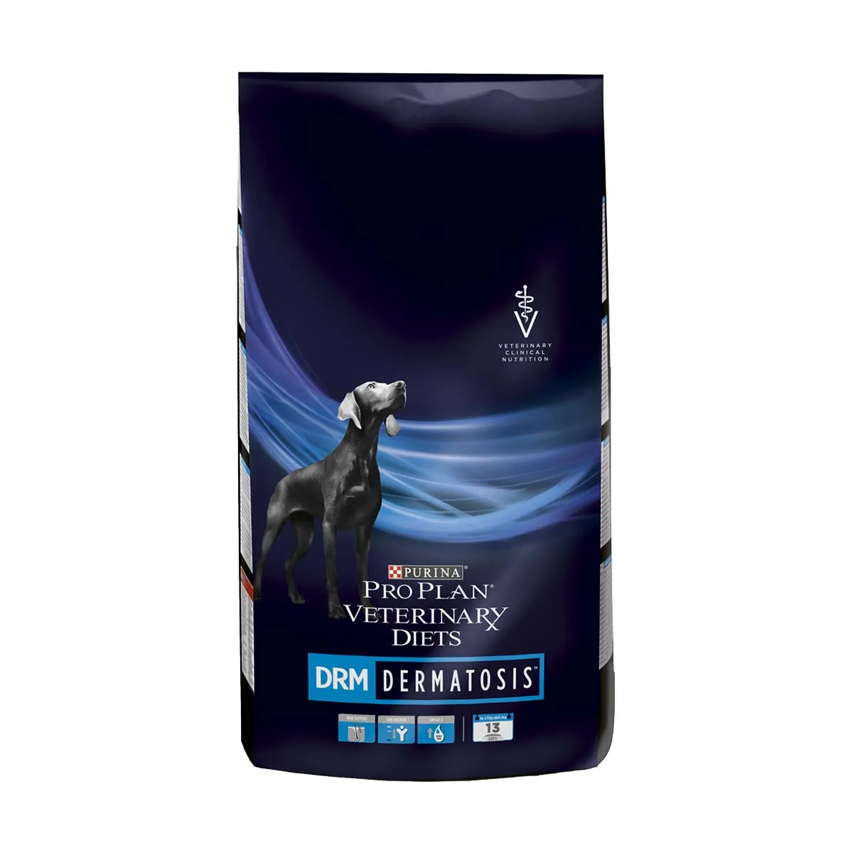 PURINA PRO PLAN VETERINARY DIETS DRM Dermatosis pour chien - Sac de 3 kg