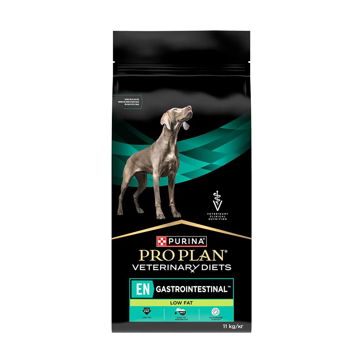[32707] PURINA PRO PLAN VETERINARY DIETS EN Gastrointestinal Low Fat pour chien - Sac de 11 kg
