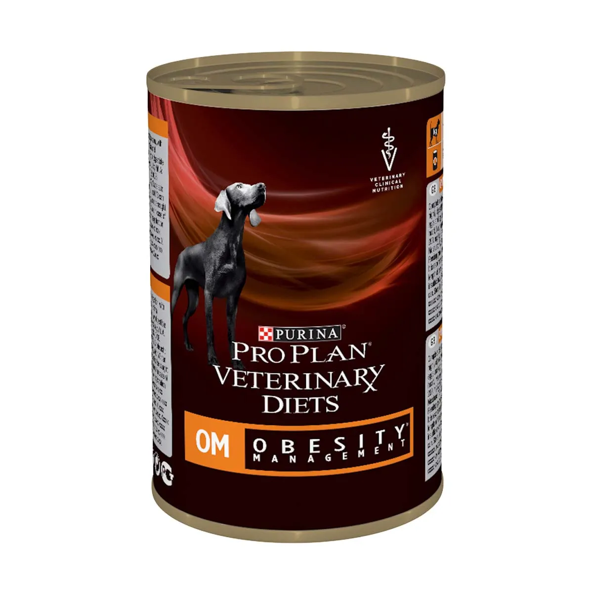 [57467] PURINA PRO PLAN VETERINARY DIETS OM Obesity Management pour chien - 12 boites de 400 g