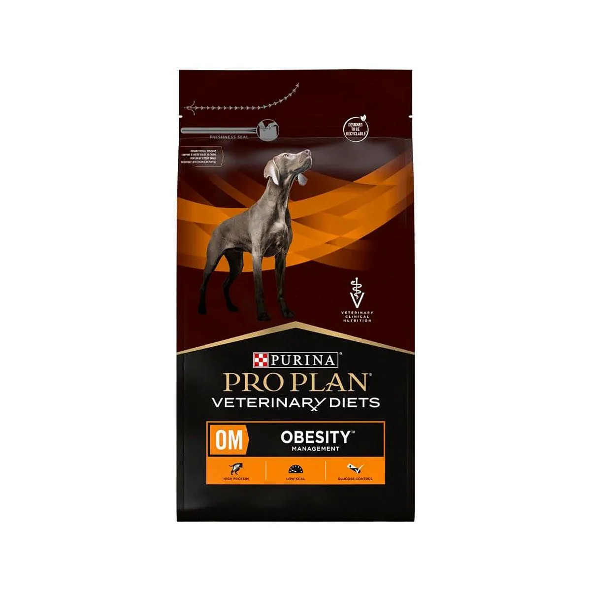 [56407] PURINA PRO PLAN VETERINARY DIETS OM Obesity Management pour chien - Sac de 12 kg