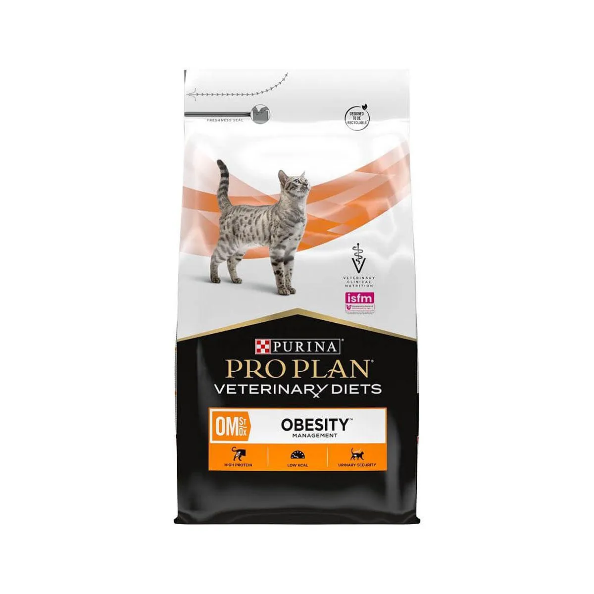 PURINA PRO PLAN VETERINARY DIETS OM St/Ox Obesity Management pour chat - Sac de 5 kg