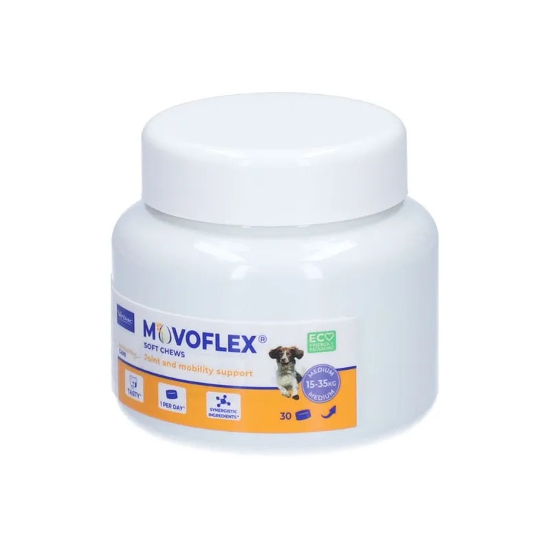 [15574 / 1871830] Virbac Movoflex M - complèment soutien articulaire moyen chien