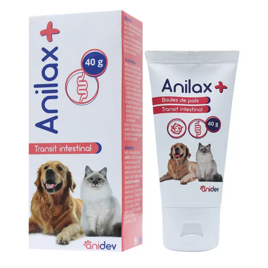 [32565/1897100] Anidev Anilax Plus - complèment transit & boules de poils chien & chat