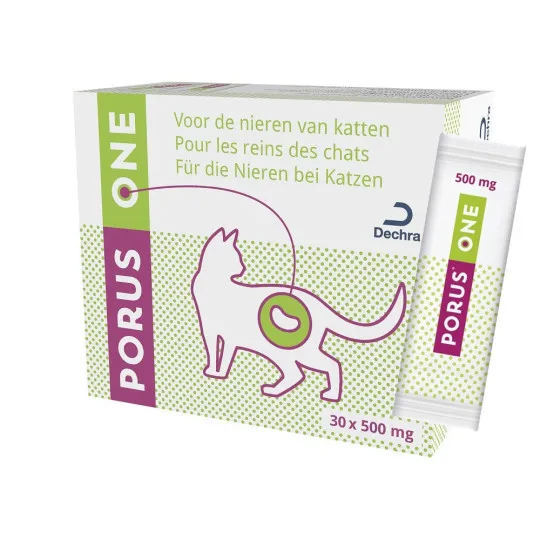 [15446 / 1870300] Dechra Porus One - complément soutien rénal chat 30x500mg