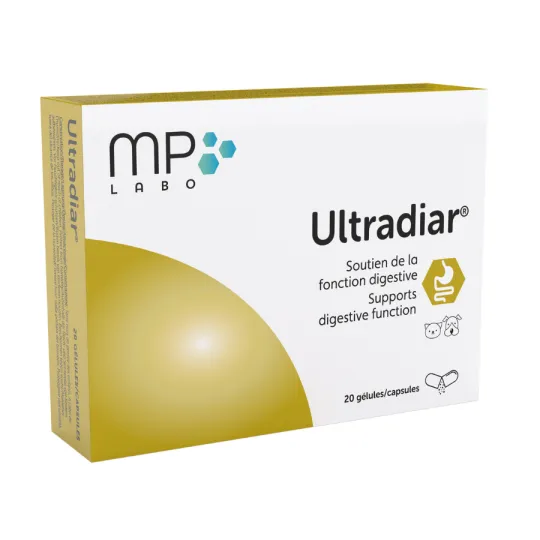 MP Labo Ultradiar - complément troubles digestifs chien & chat, boite de 20 gélules