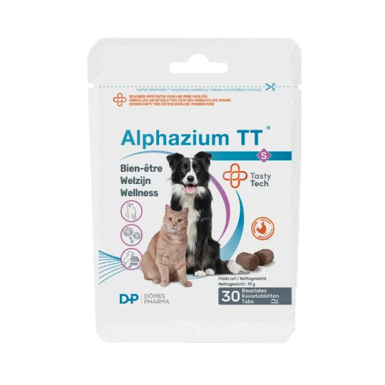 TVM ALPHAZIUM TT S Bien-être - Sachet de 30 Bouchées.
