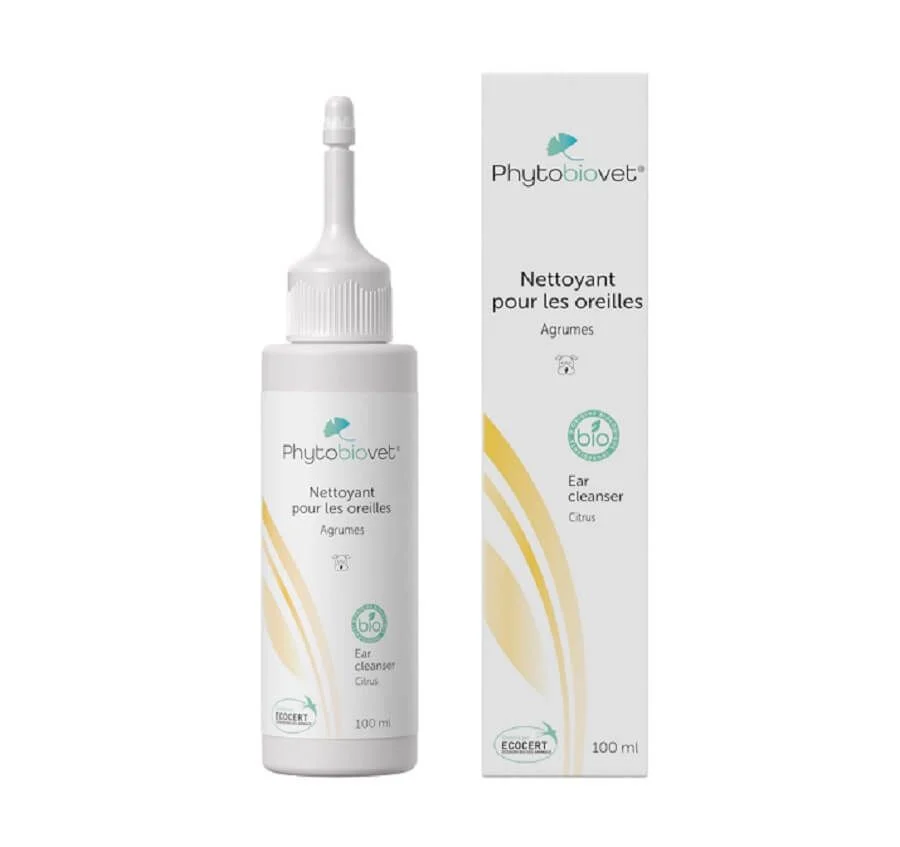 [PHYT-7] Phytobiovet agrumes Nettoyant pour les oreilles - 100ML