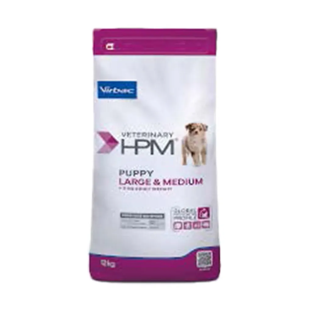 [VIRB-35] VIRBAC VETERINARY HPM Large & Medium Puppy pour chien - Sac de 12kg
