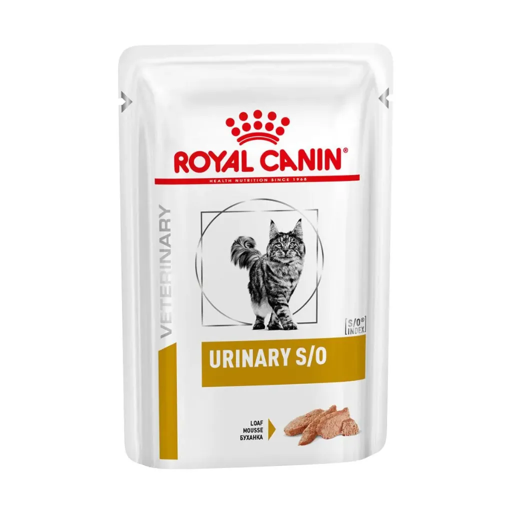 ROYAL CANIN VETERINARY Urinary S/O pour chat - 12 sachets de 85 g