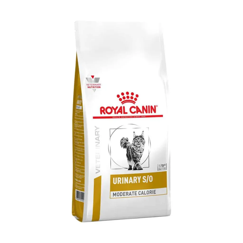 [10958] ROYAL CANIN VETERINARY Urinary S/O Moderate Calorie pour chat - Sac de 400 g