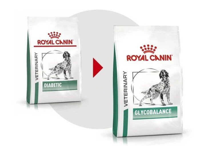 ROYAL CANIN VETERINARY Glycobalance pour chien diabétique - Sac de 12kg