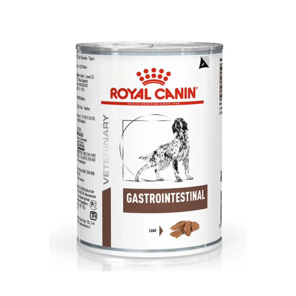 [12253] ROYAL CANIN VETERINARY Gastrointestinal pour chien - 12 boîtes de 400 g
